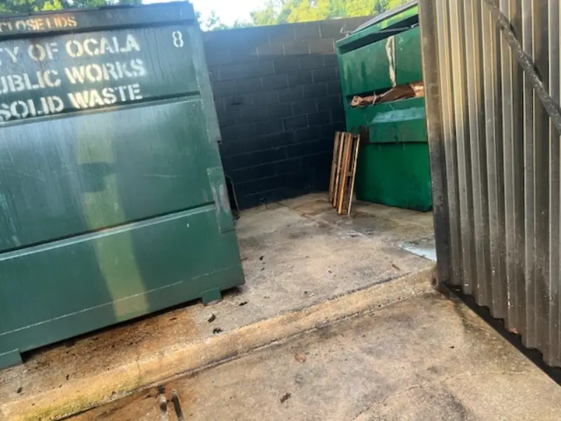 Dumpster Pad Cleaning Ocala, FL