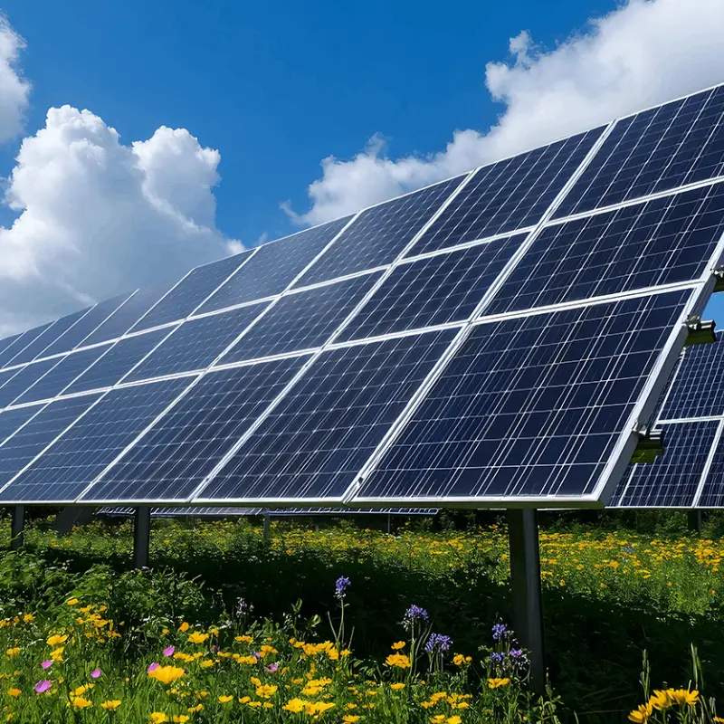 Ground-Mounted Solar Panels