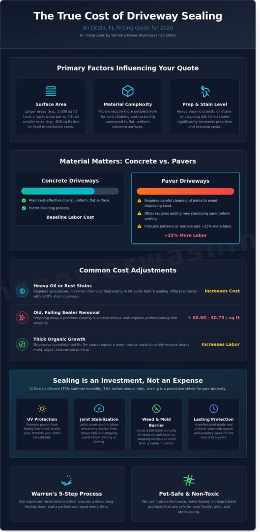 Cost to Pressure Wash and Seal Driveway: 2026 Pricing and Value Guide ...