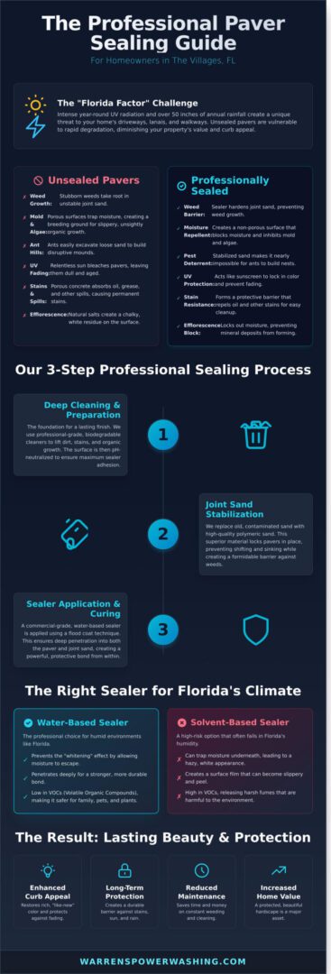Florida professional paver sealing guide