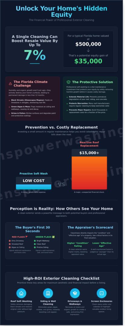 Infographic: increase home value with cleaning