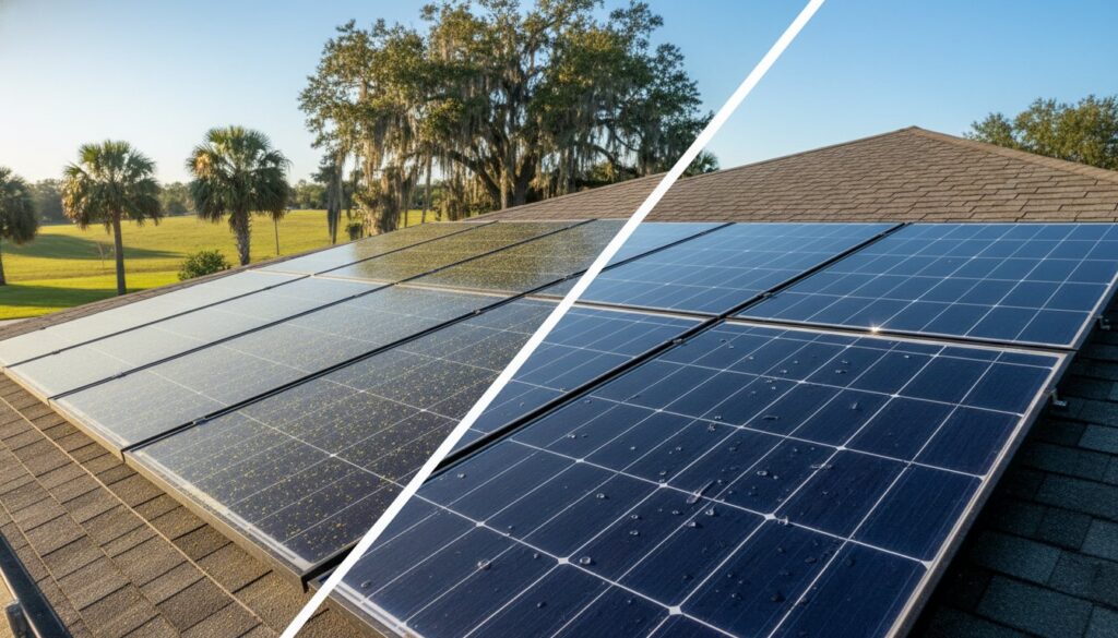 Cost to Clean Solar Panels in Florida: 2026 Price Guide & ROI