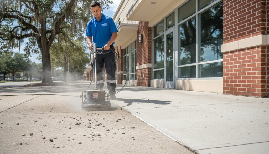 Professional Chewing Gum Removal from Sidewalks: The Complete Guide for Ocala Property Owners