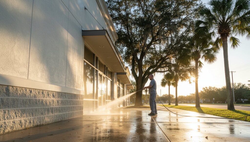 Retail Exterior Cleaning Services: The Business Owner’s Guide to Curb Appeal in Ocala, FL