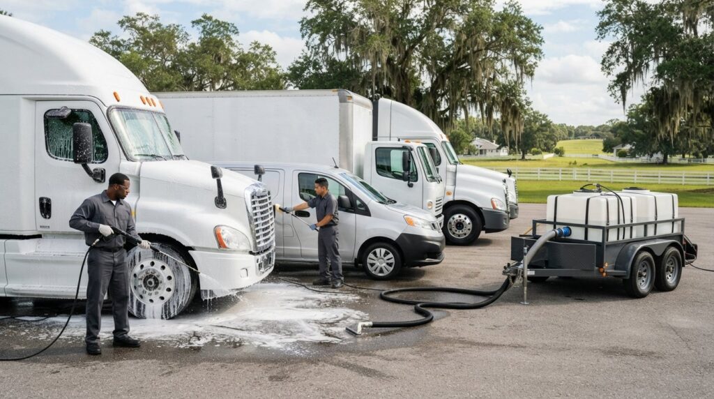 Commercial Fleet Washing Ocala FL: Business Owner Guide